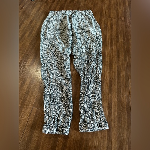 By Anthropologie Rhys utility linen blend joggers tropical print size XS - Picture 9 of 9